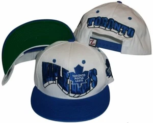 Vintage Zephyr Toronto Maple Leafs Wave Runner Snapback Hat / Cap - NWT - Picture 1 of 4