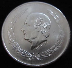 MDS MEXIKO MEXICO CINCO 5 PESOS 1953 "HIDALGO", SILBER # - Picture 1 of 2