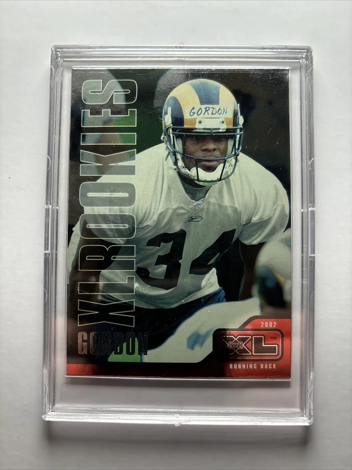 2002  Upper Deck XL #534 Lamar Gordon Rookie Football Card - Image 1 of 2