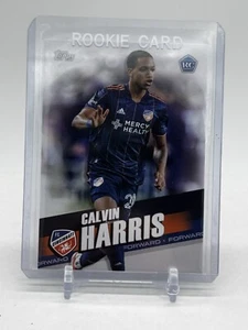 2022 Topps MLS Soccer Calvin Harris Rookie Card 182 - Picture 1 of 2