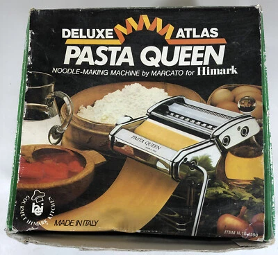 Deluxe Atlas Pasta Queen By Marcato for Himark #15-4590 Noodle Making Machine - Image 1 of 4