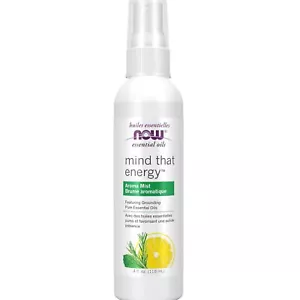 NOW Essential Oils - Mind That Energy Aroma Mist - 4 fl. oz by NOW Essential Oil - Picture 1 of 4