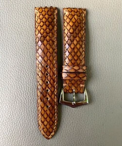 Genuine Snake Skin Watch Strap Band size14 15 16 17 18 19 20 21 22 23 24 25 26mm - Picture 1 of 13