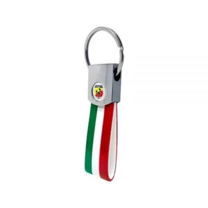 Portachiavi Banda Tricolore e Scudetto ORIGINALE Abarth New Merchandising - Foto 1 di 1