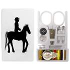 'Cowboy Riding ' Mini Travel Sewing Kit (SE00029407)