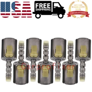 3C3Z-7J136AA 7x Transmission Solenoids For Ford E250 E350 2004-11 6.8L 5 Spd RWD - Picture 1 of 9