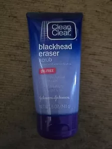 Clean & Clear Blackhead Eraser Facial Scrub 5 Oz(AA4) - Picture 1 of 3