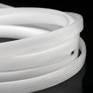 Braided Cable Sleeving -Auto Wire Harnessing -Sheathing Transparent - Picture 1 of 6