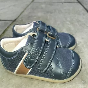 Bobux Navy Leather shoes EU 20 - Picture 1 of 6