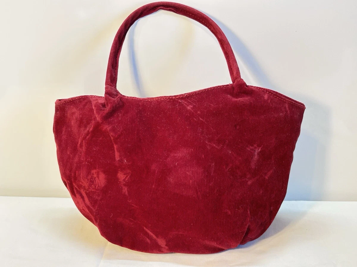 ALUWU Corduroy Tote Bag For Women - Large Canvas Shoulder Bag, Cute Handbag Purse With Internal Pockets, Medium Size