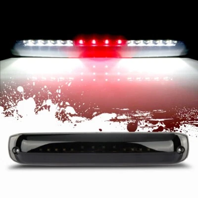 For 1999-2006 Chevrolet Silverado 2500 Black Housing Smoke Lens 3rd Brake Light - Image 1 of 4