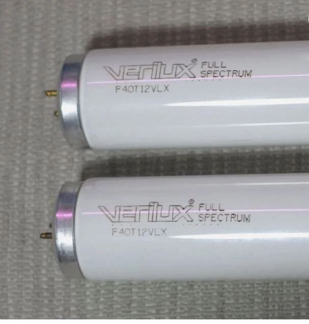 Verilux F40T12-VLX T12 40W Full Spectrum Fluorescent Light Bulbs Lamps - Image 1 of 1