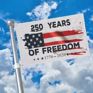 Hausflagge 250 Jahre Freiheit 1176-2026 American Patriotic Banner - Bild 1 von 11