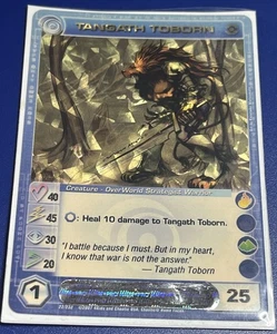 LP Chaotischer Tangath Toborn Premium Folie Dawn of Perim Super Rare Overworld Min E - Bild 1 von 3