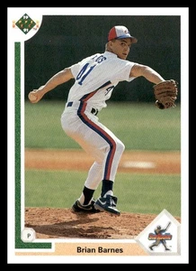 1991 Upper Deck - Star Rookie Brian Barnes #12 (RC) - Picture 1 of 2