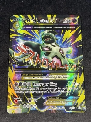 Pokemon M Tyranitar EX Full Art Ultra Rare Card 92/98 XY-Ancient Origins - Image 1 of 4