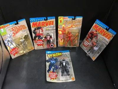 (5) De colección Marvel Superhéroes ATRÉVETE AL DIABLO, LA ANTORCHA HUMANA Y MÁS [Toy Biz 1994] Foto 1 de 4