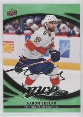 2023-24 Upper Deck MVP Green Script Aaron Ekblad #202 - Image 1 of 2