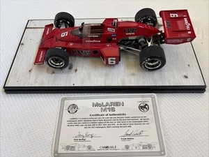 CAROUSEL 1 MCLAREN M16 #6 MARIO ANDRETTI CAM2 1/18 PRESSOFUSO #4806 - Foto 1 di 8