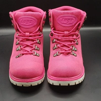 Lugz Grotto ll Ankle high boot women's Size7 Color pink. - Image 1 of 4