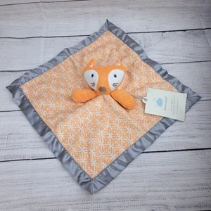 Cloud Island Fox Security Blanket Baby Lovey / Lovie Orange 14"x14" Nwt - Picture 1 of 10