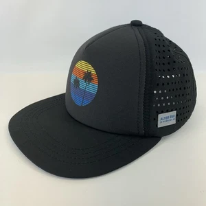 Alter Ego Laufmütze schwarz 52 cm / XS Palmen Kreis Logo Mesh Untersetzer - Bild 1 von 18