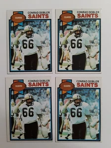 1979 Topps Conrad Dobler #103 Vintage Football Card Lot Of 4 Cards - Picture 1 of 2