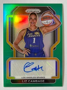 Panini WNBA Prizm Liz Cambage 2022 verde Prizm automático - Imagen 1 de 2