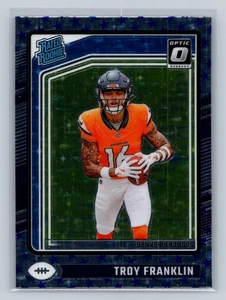 2024 Donruss Optic #294 Troy Franklin Stars Emoji RC SP NFL Denver Broncos - Picture 1 of 2