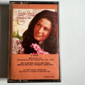 Loretta Lynn Greatest Hits Vol 2 Cassette Tape 1974 MCA MCAC2353 Country - Picture 1 of 2