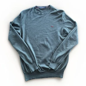 Harmont & Blaine Wollpullover Herren Small Pullover Grün Made In Italy Rundhals - Bild 1 von 8