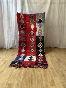 Gorgeous Moroccan rug, colourful Boujaad rug , Moroccan rug, Living room rug, - Picture 1 of 7