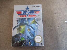 top gun the 2nd mission. boxed and manual, nes, UK BUYERS ONLY