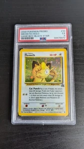 2000 Pokemon Game Boy Black Star Promo Meowth Holo Rare #10 PSA 5 - Bild 1 von 2