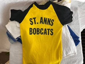 Vintage 1970's St. Anns school childs tshirts x4 Kansas City - Picture 1 of 14