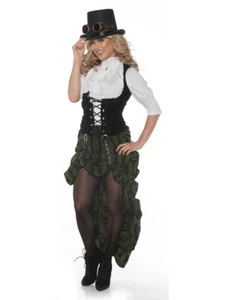 Women's Steampunk Blouse and Skirt Costume Small 4-6 - Picture 1 of 1