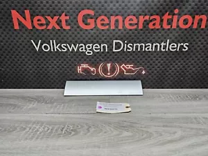 2011 - 2017 Volkswagen Touareg Front Passenger Dash Silver Metallic Trim Insert - Picture 1 of 14