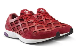 Adidas Originals ZX Zero scarpe da uomo rosse taglia 9,5 - Foto 1 di 5
