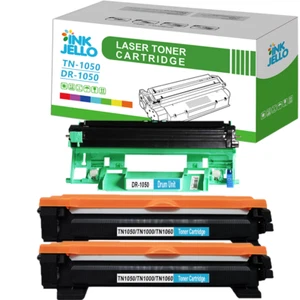 LOT Toner TN-1050 or DR1050 Drum Fits For Brother DCP-1610W DCP-1612W HL-1110 - Picture 1 of 15