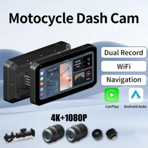 Motor Navigator Wireless CarPlay Android Auto mit HD Kamera & RDKS für Motorräder - Bild 1 von 12