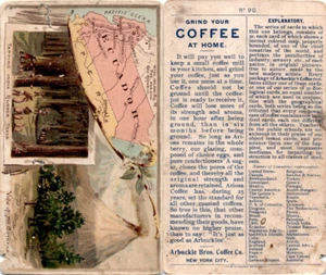 K3 Arbuckle Coffee, Principle Nations of the World, 1890, #90 Ecuador - Picture 1 of 1