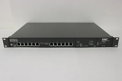 SMC SMC5312TX TIGERSTACK 100 5312TX FAST ETHERNET MULTI-SEGMENT HUB 720.270 - Image 1 of 3