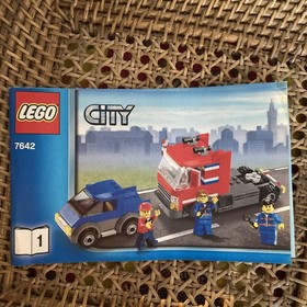 lego city 7642 manual only book 1 only NO bricks