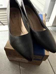 Clarks Leather Women's Collection Kepley Vine Pumps Size 8 M - Picture 1 of 5