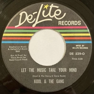Kool & The Gang – Let The Music Take Your Mind – De-Lite DE-529 – 1969 45 RPM 7" - Imagen 1 de 4