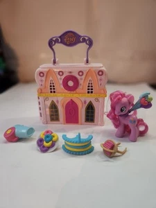 My Little Pony Ciambella Negozio Playset Pinkie Pie L'amicizia è magia + accessori - Foto 1 di 10