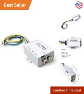 High-Performance 12V Car Audio Signal Converter for Subwoofer & Amplifier Setup - Picture 1 of 9