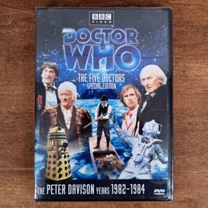 Doctor Who The Five Doctors Special Edition DVD Peter Davison Years 1982-84 NEW - Picture 1 of 2