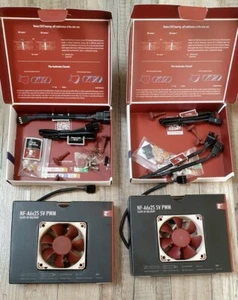 2 x Stück, Noctua NF-A6x25 PWM, Leiser Premium-Lüfter, 4-Pin (60mm, Braun), 12V - Afbeelding 1 van 1