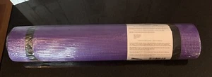 BalanceFrom All Purpose High Density Non-Slip Exercise 1/4" Yoga Mat PURPLE - Picture 1 of 3